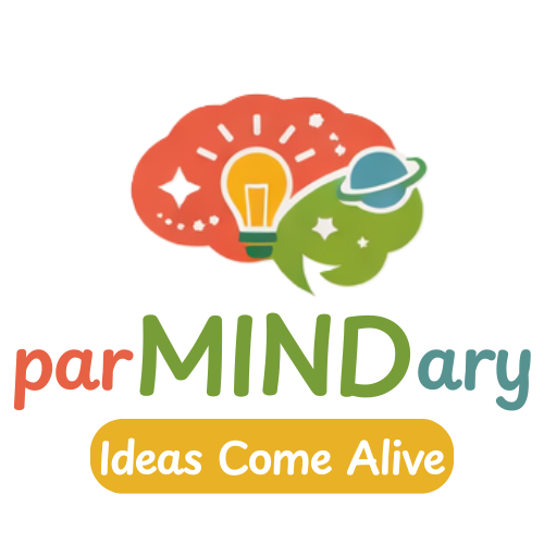 parMINDary Logo Ideas Come Alive