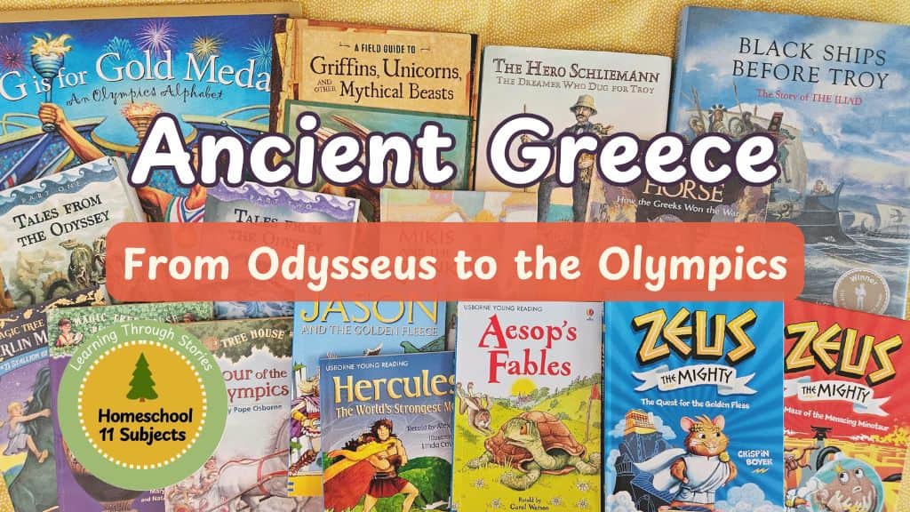 parMINDary post: Ancient Greece Stories for Children From Odysseus to the Olympics