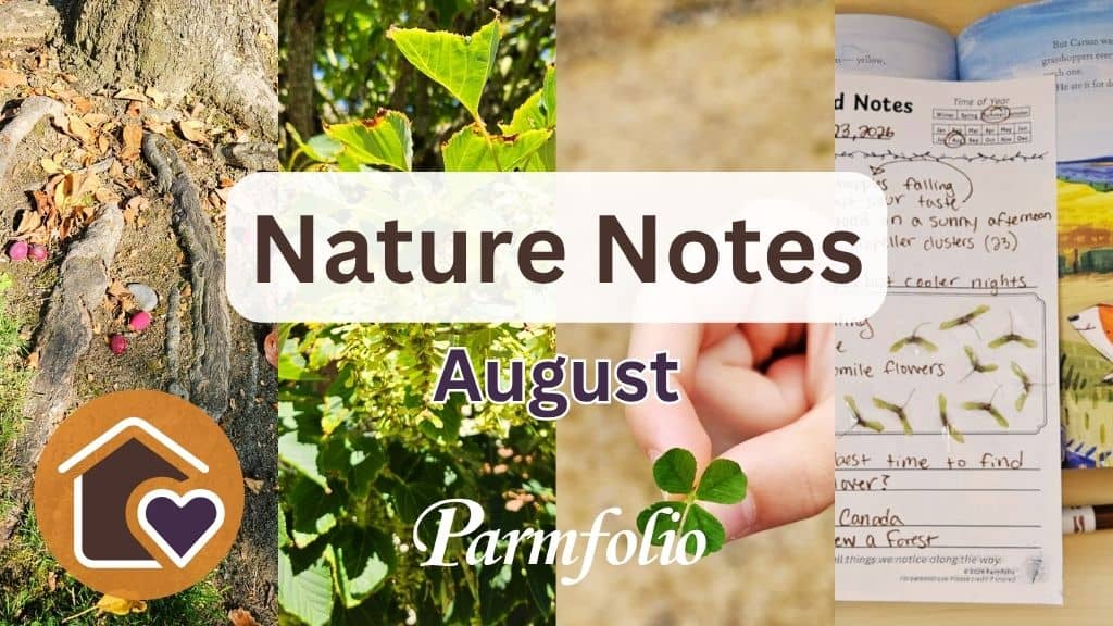 Nature Notes August Featured Image